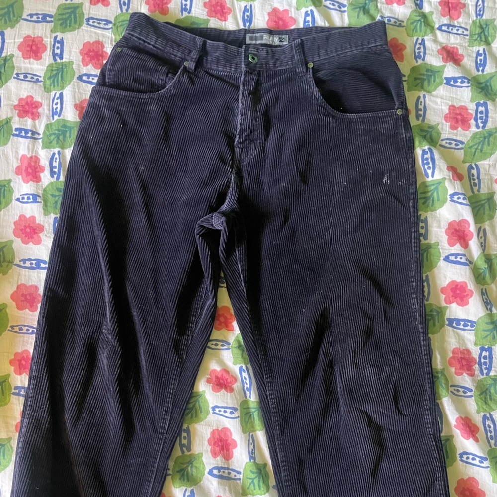 Navy Corduroy Pantsuits